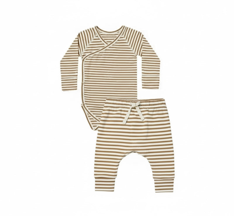 Chargez l&#39;image dans la visionneuse de la galerie, Combi-pantalon bébé garçon coton doux – Kali
