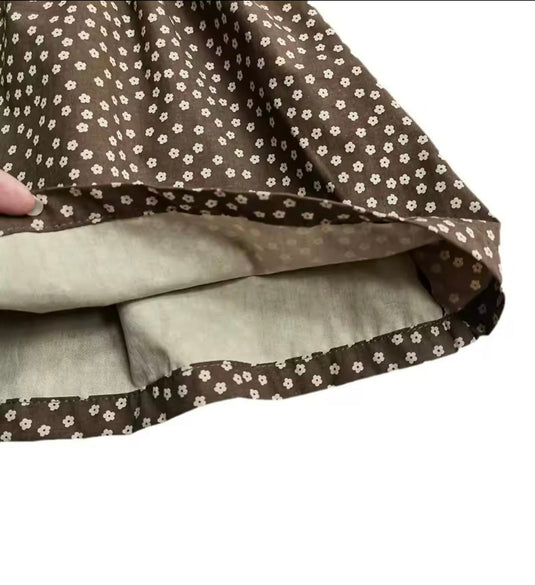 Robe coton fleurie d’automne – Kali