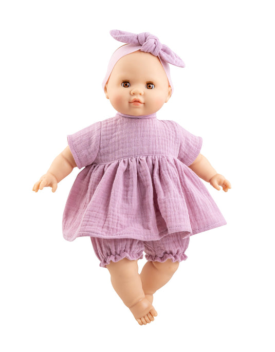 POUPÉE LOS MANUS - NOEMI AVEC ROBE ROSE - PAOLA REINA