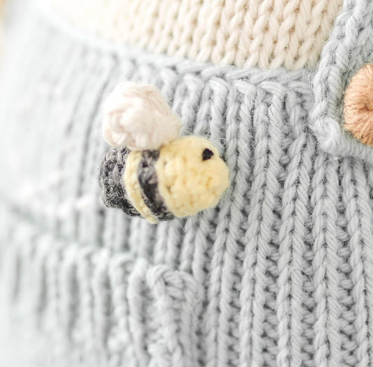 Peluche faite mains - Charlie l'ourson au miel - Cuddle + Kind - Dernière pièce disponible 🤍