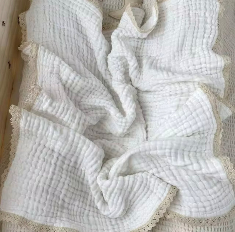 Load image into Gallery viewer, Bohemian muslin baby blanket – Kali (Pre-order)
