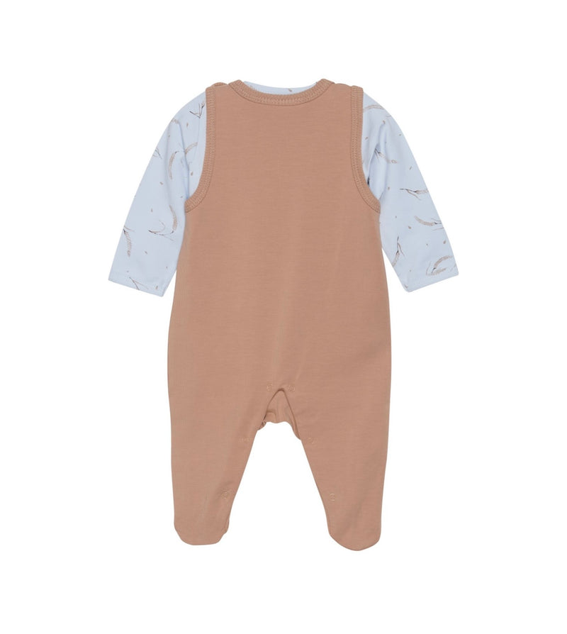 Load image into Gallery viewer, Fixoni blue and brown baby boy outfit
