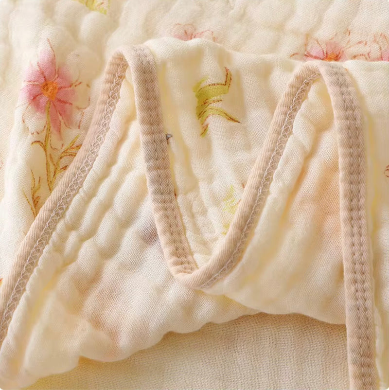 Load image into Gallery viewer, Soft &amp; light organic cotton and bamboo baby muslin – Kali
