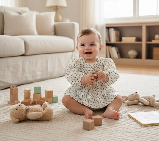 Combinaison bébé fille manches bouffantes – Kali