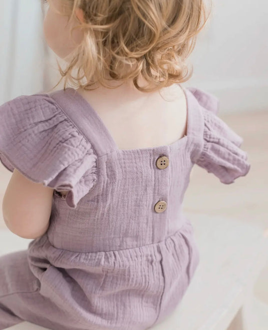 Combinaison Flutter Lilas coton bio