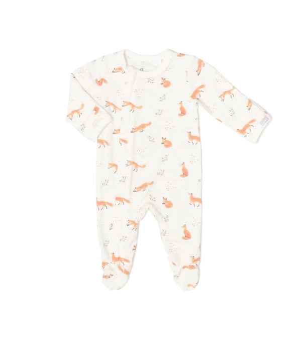 Pyjama modal une pièce pour bébé imprimé à motifs de renard