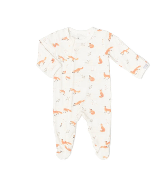 Pyjama modal une pièce pour bébé imprimé à motifs de renard
