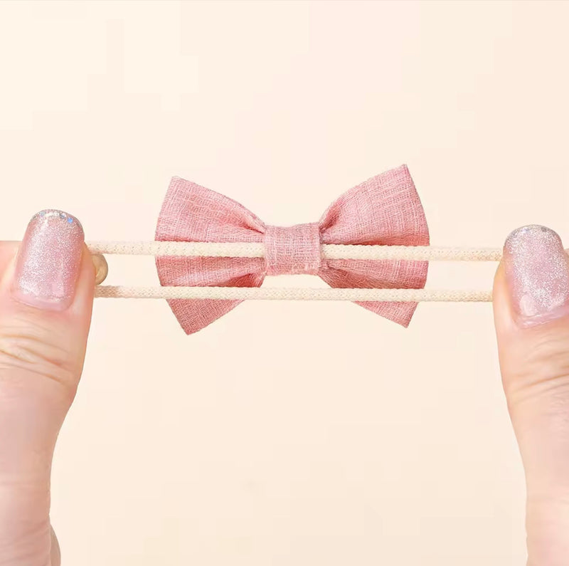 Load image into Gallery viewer, Patterned fabric hair bows – Autumn-Winter
