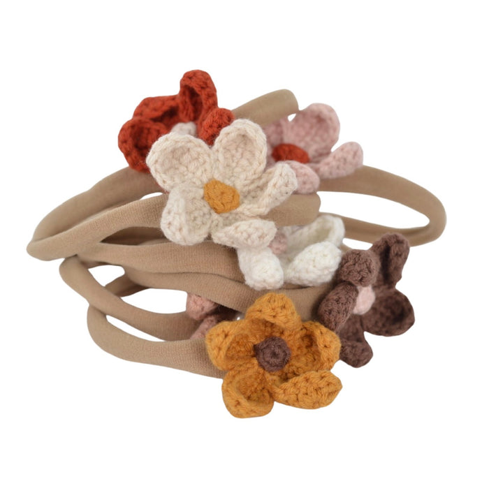 Bandeaux pour bébé avec fleur