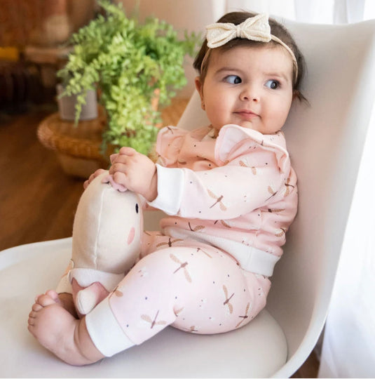 Handmade organic cotton plush Frankie Bear and Nurse Bear 