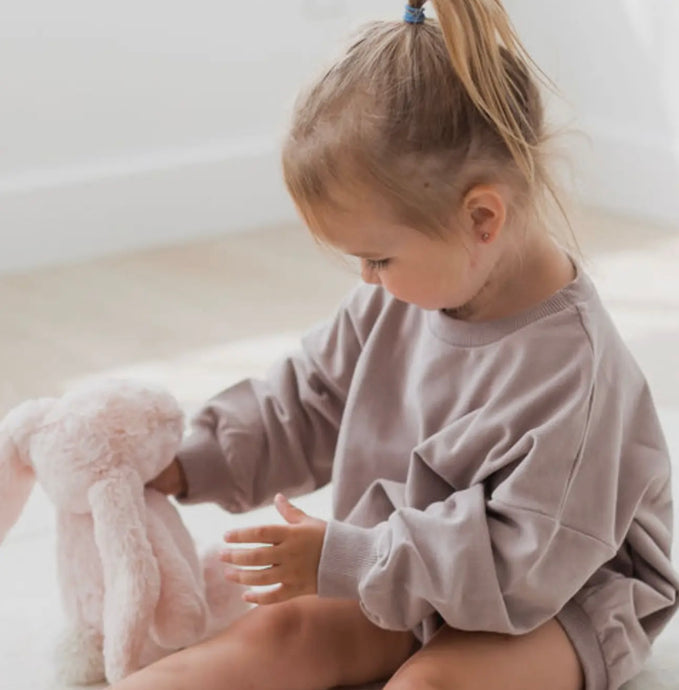 Barboteuse bubble romper Pale mulberry coton bio