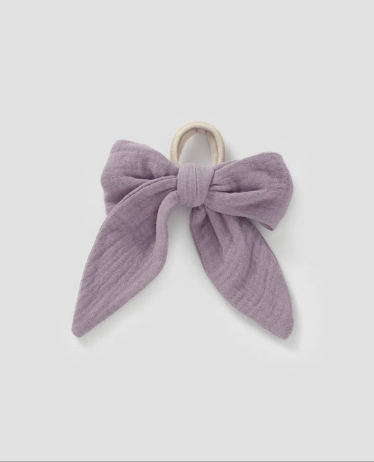 Noeud à cheveux Lilas
