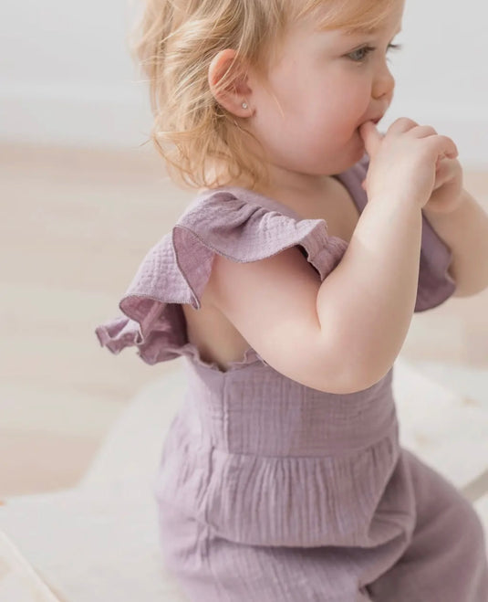 Combinaison Flutter Lilas coton bio