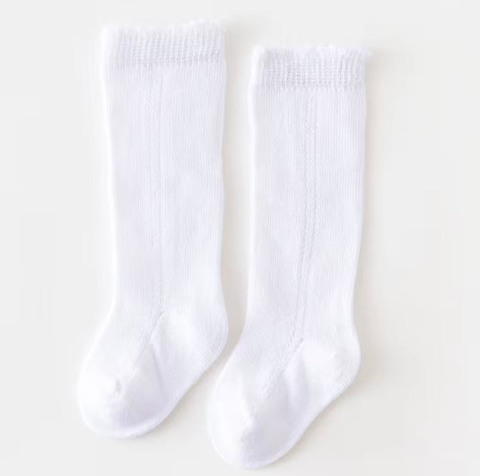 Chaussettes hautes bébé fille coton doux – automne – Kali