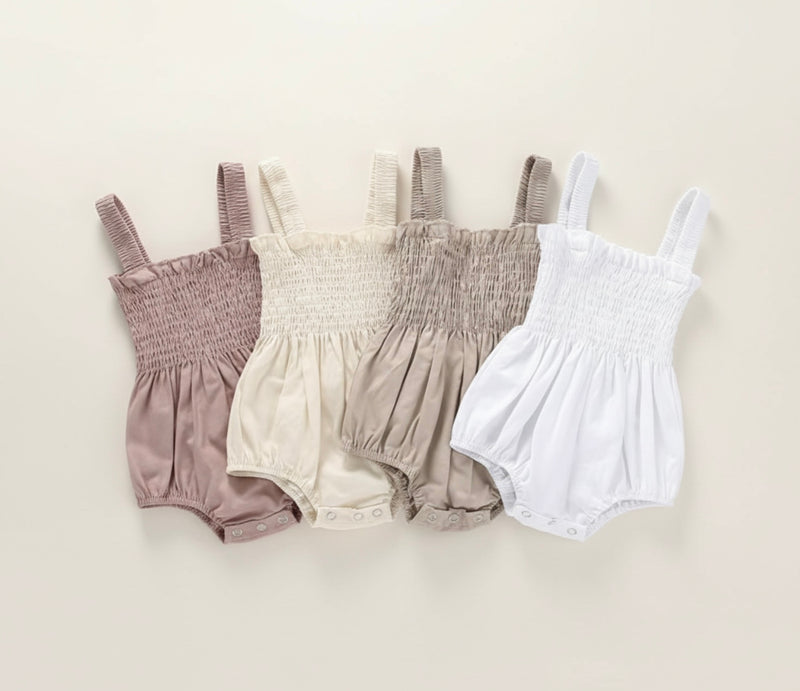 Chargez l&#39;image dans la visionneuse de la galerie, Barboteuse nid d’abeille + bandeau – Kali
