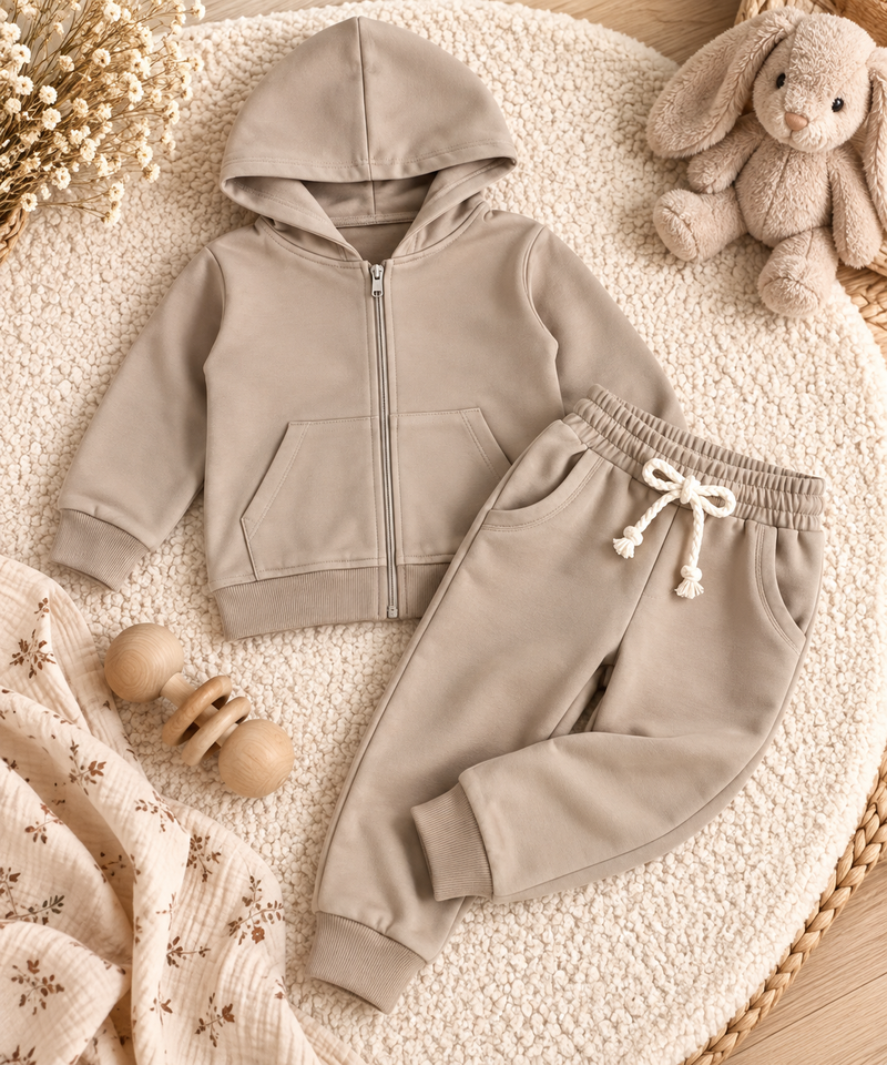 Load image into Gallery viewer, Unisex Cotton Hoodie Two-Piece Set – Autumn-Winter
