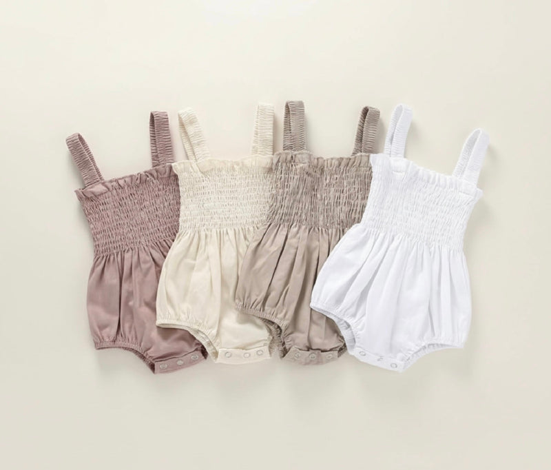 Load image into Gallery viewer, Honeycomb romper + headband – Kali
