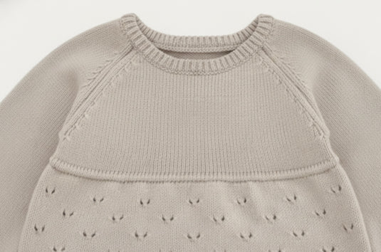 Combinaison bébé en tricot de coton douce et élégante – Kali