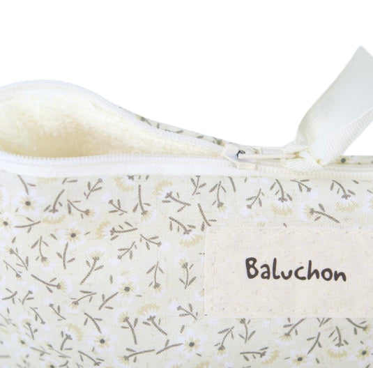 Sac à cosmétiques format moyen couleur vert pâle