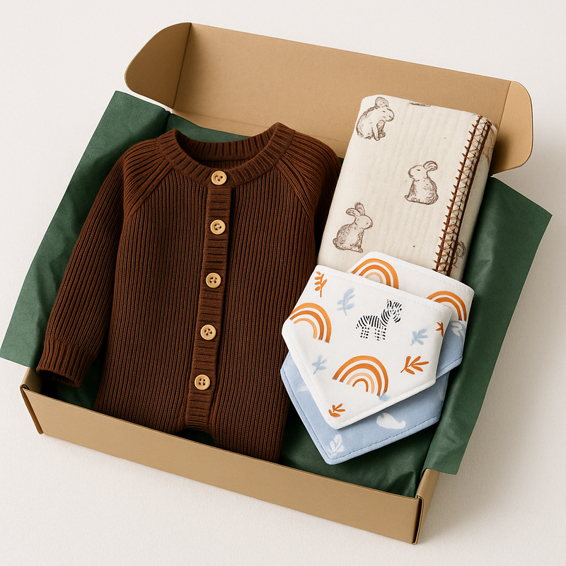 Load image into Gallery viewer, Coffret cadeau Petit bohème - Boutique Kaki Lilas
