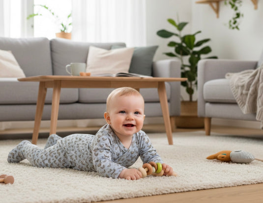 Pyjama Fixoni Baleine - Bleu fog