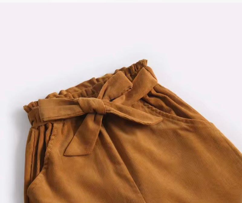 Load image into Gallery viewer, Pantalons Bohèmes Chics d’automne-hiver pour filles - Pré-commande
