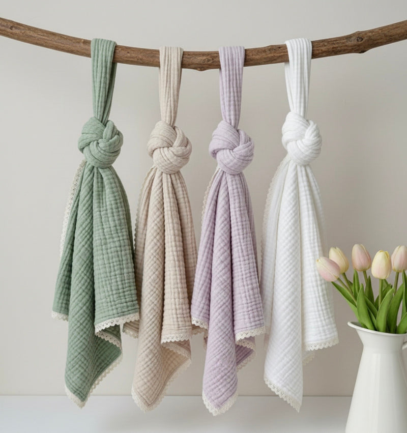 Load image into Gallery viewer, Bohemian muslin baby blanket – Kali (Pre-order)
