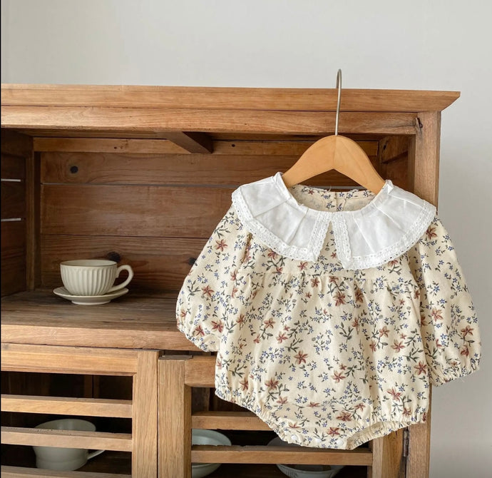 Soft cotton pink floral baby diaper cover – Kali
