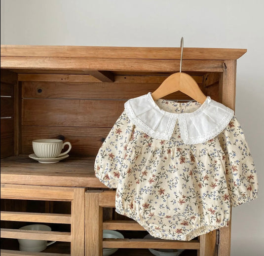 Soft cotton pink floral baby diaper cover – Kali