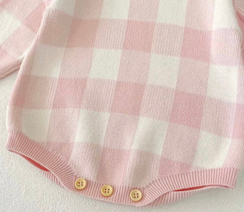 Chargez l&#39;image dans la visionneuse de la galerie, Barboteuse bébé fille manches longues coton doux automne – Kali
