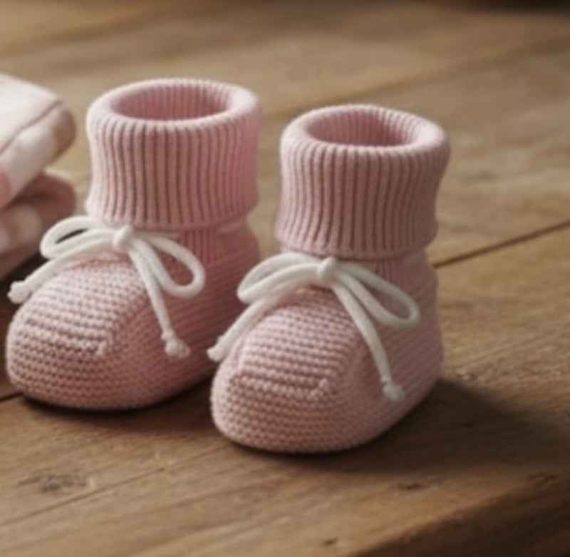 Chargez l&#39;image dans la visionneuse de la galerie, Chaussettes bébé en tricot douillet – Kali
