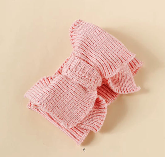 Bandeau noeud tricoté coton bio – Kali