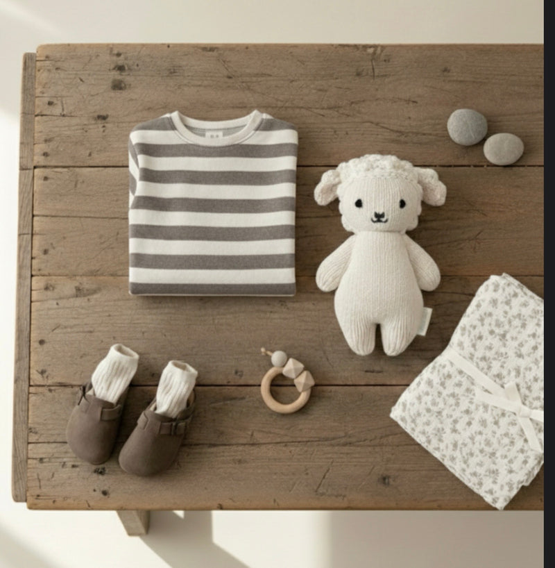 Chargez l'image dans la visionneuse de la galerie, Combinaison garçon à rayures en coton
