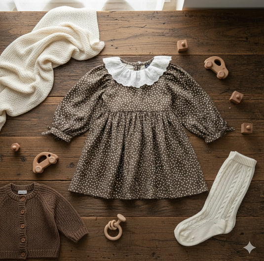 Robe coton fleurie d’automne – Kali