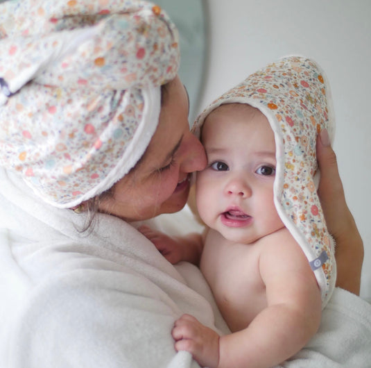 Boîte cadeau sortie de bain pour bébé