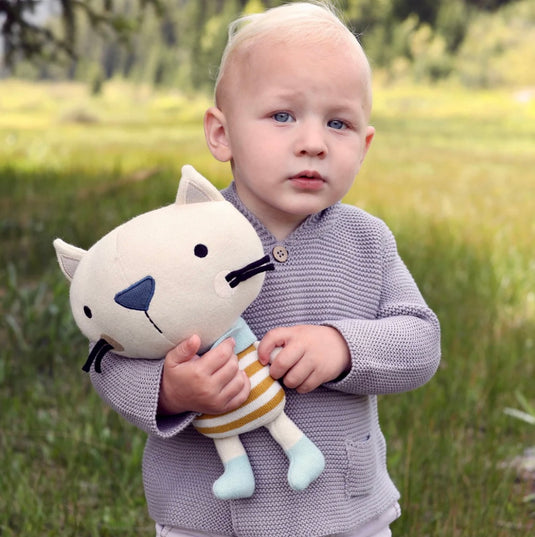 Peluche faite mains Rémi cat