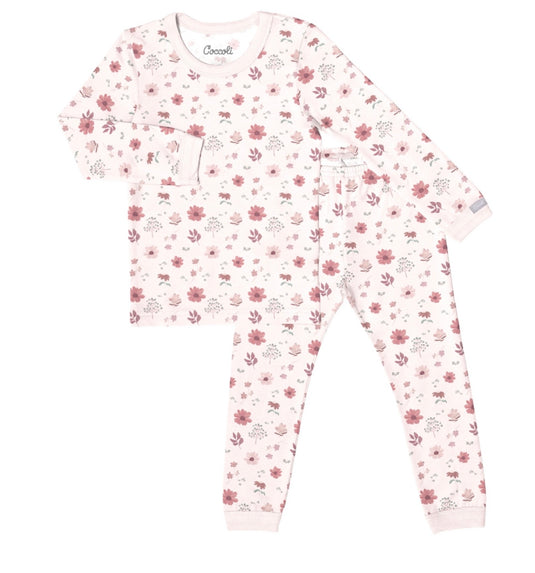 Pyjama modal floral on roswater Coccoli