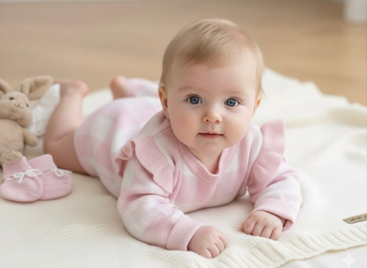 Barboteuse bébé fille manches longues coton doux automne – Kali