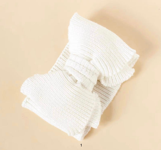 Bandeau noeud en tricot coton bio – Kali -