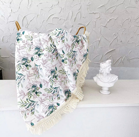Mousseline bébé 100 % coton à motifs – Kali