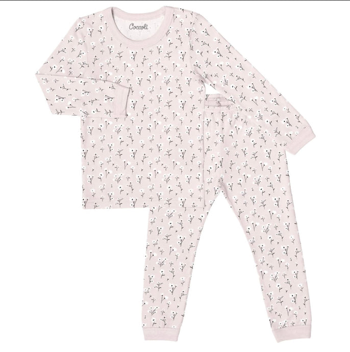 Pyjama floral mauve Coccoli