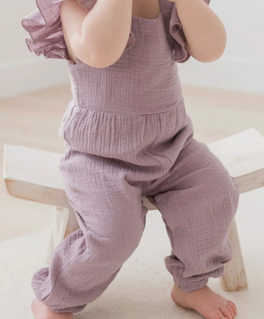 Combinaison Flutter Lilas coton bio