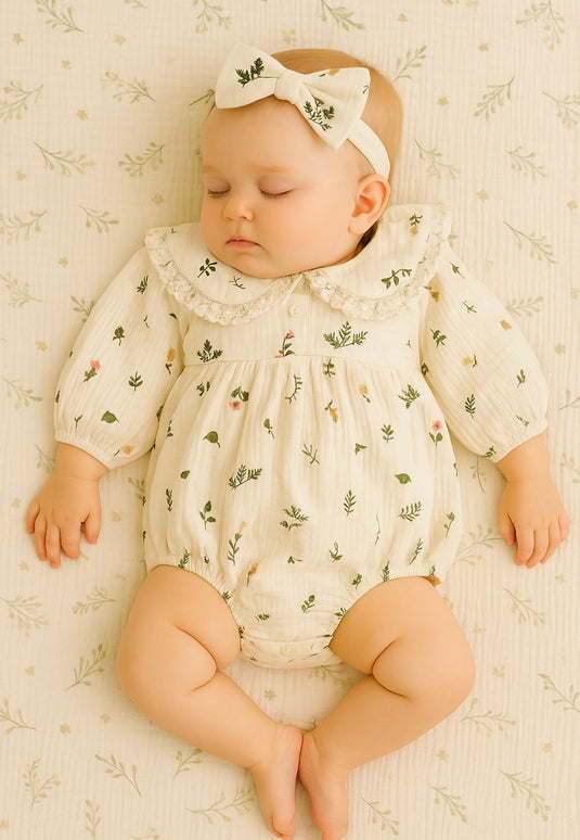 Trio de mousselines en coton doux pour bébé – Modèle Kali
