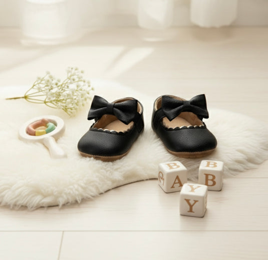 Chaussures bébé en cuir – Mary Jane| Souples, confortables et tendances