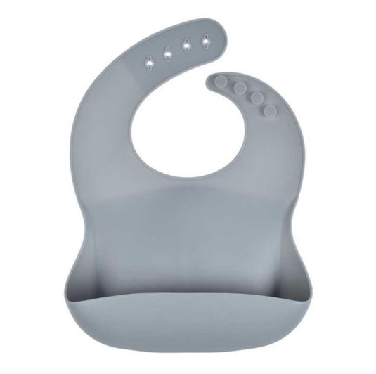 Bavoir bébé en silicone souple et imperméable – Kali - Boutique Kaki Lilas