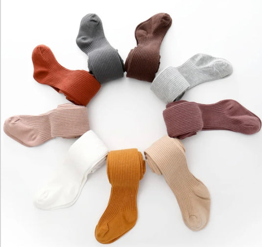 Soft cotton baby tights – Kali model
