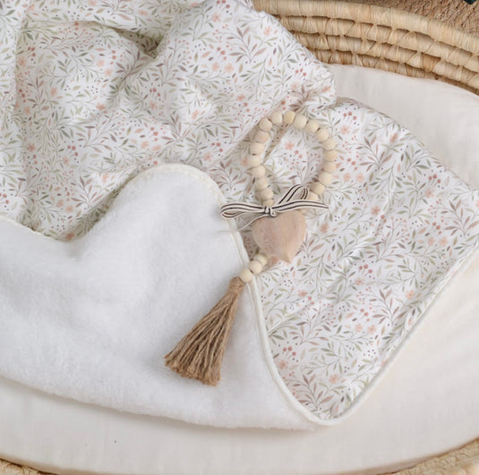 Couverture pour bébé fluffy + coton