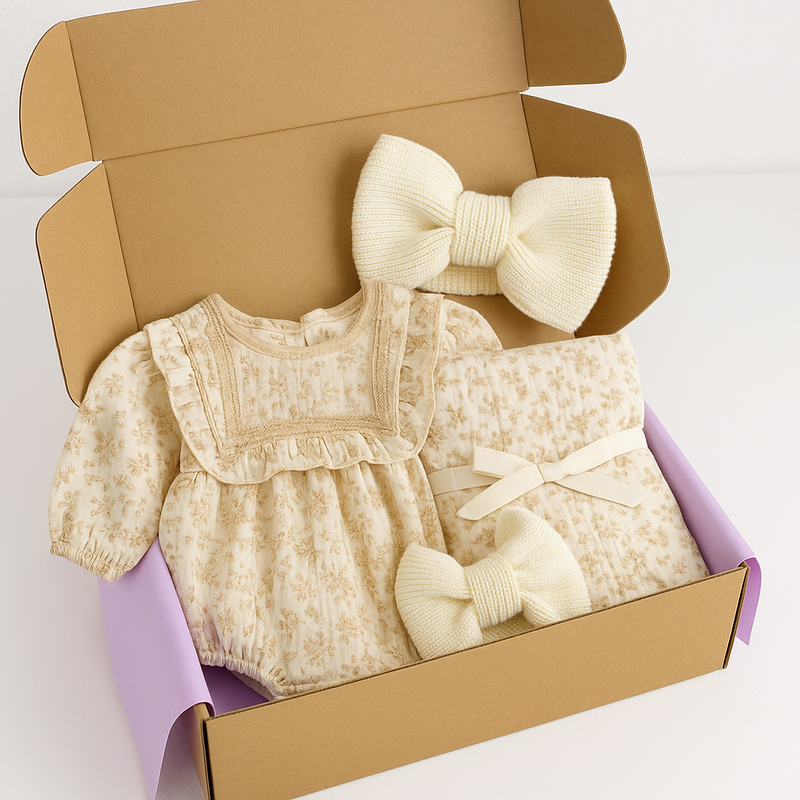 Chargez l&#39;image dans la visionneuse de la galerie, Coffret cadeau Petite bohème - Boutique Kaki Lilas
