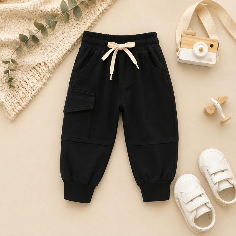 Load image into Gallery viewer, Baby and Boy Cargo Pants – Autumn-Winter
