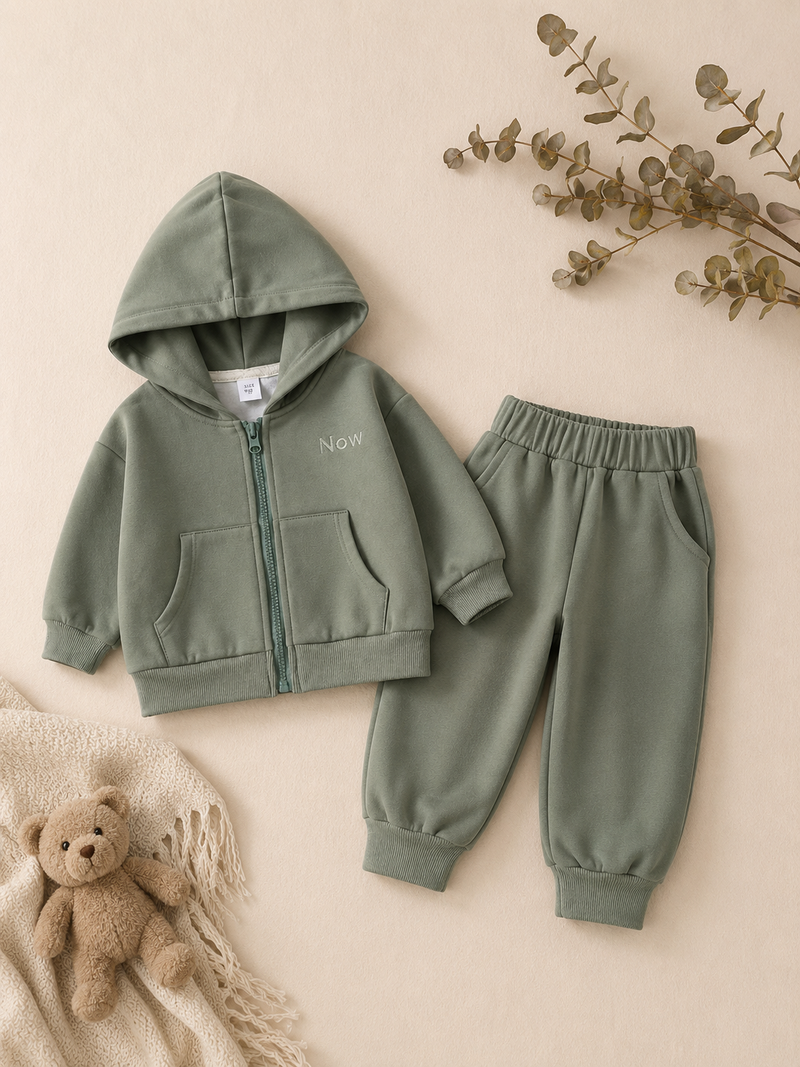 Load image into Gallery viewer, Unisex Cotton Hoodie Two-Piece Set – Autumn-Winter
